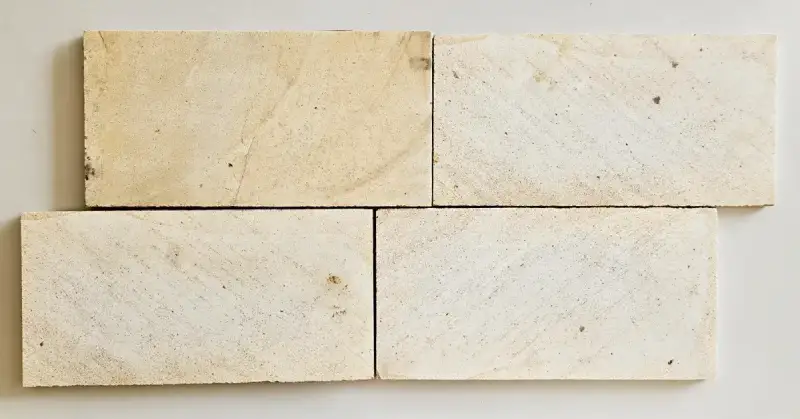 Tekstur batu Palimanan RTM Rata Mesin ukuran 20x40 cm