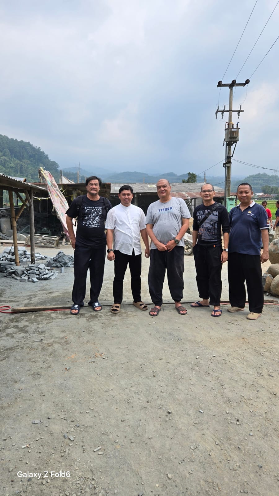 Developer visit ke pabrik Andesita Stone